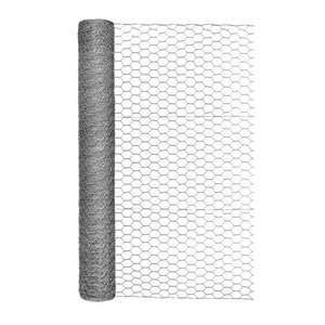 lot 86038 image: Expert Gardener 36 In. H x 50 Ft. L 1 In. Galvanized Steel Poultry Netting