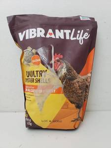 lot 86039 image: Vibrant Life Poultry Oyster Shells, 5 lbs
