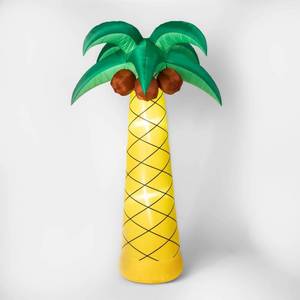 lot 86040 image: 8ft Airblown Palm Tree - Sun Squad