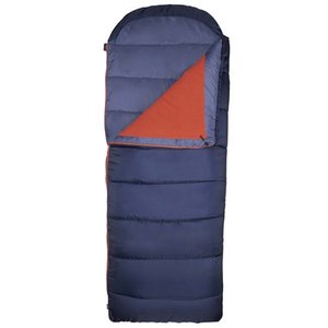 lot 86052 image: Slumberjack Shadow Mountain 20F-30F Hooded Sleeping Bag with Removable Liner, Indigo
