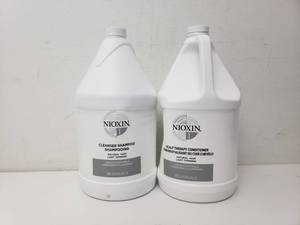 lot 86088 image: Nioxin System 1 Cleansing Shampoo for Fine Hair And Conditioner - 128oz