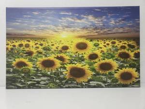 lot 86090 image: Design Art Sunflowers Canvas Art Print (19In X 12In)
