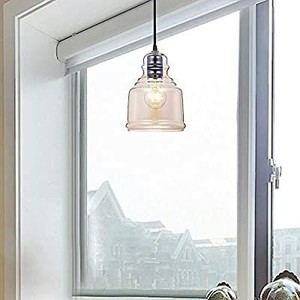 lot 86095 image: Jojospring Mariana Antique Black Iron Glass Mini Pendant