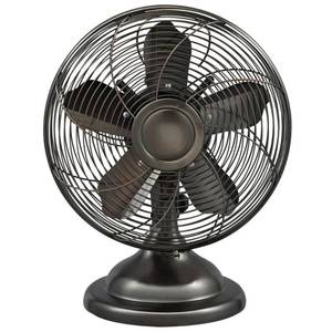 lot 86139 image: Optimus 12in Oscillating Table Fan