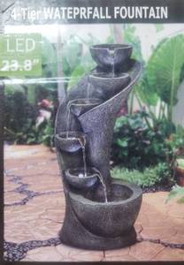 lot 86169 image: 4 Tier Waterfall Fountain