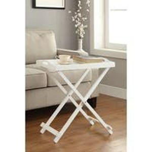 lot 86184 image: Convenience Concepts Porch & Den Marais Folding Tray Table