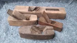 lot 505 image: Lot of 4 Vintage Wood Planers