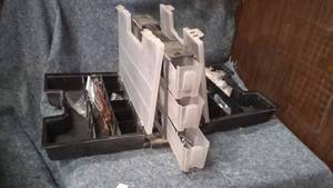 lot 538 image: Stanley Portable Parts  Tools Box with Hardware