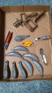 lot 604 image: Fishing Weights and More
