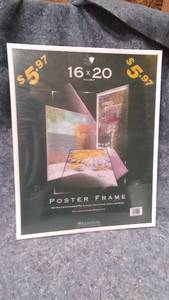 lot 611 image: Poster Frame 16in x 20in