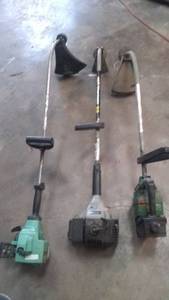 lot 636 image: Lot of 3 Weed Eaters