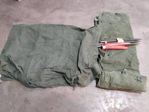 lot 661 image: Vintage US Military Pup Tent