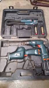 lot 675 image: Black & Decker Cordless Tool Set