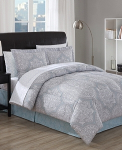 lot 2792 image: Silverton 8-Pc. Queen Comforter Set Bedding