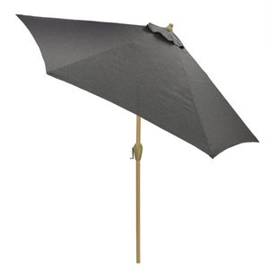 lot 2801 image: Plantation Patterns 9-ft. Patio Umbrella