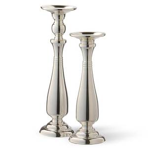 lot 2803 image: 2-Piece Wedding Pillar Candle Stands