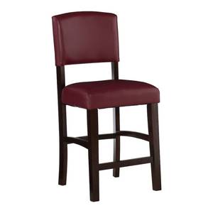 lot 2825 image: Linon Monaco Counter Stool, 24 inch Seat Height, Multiple Colors