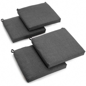 lot 2872 image: Blazing Needles 20-inch IndoorOutdoor Chair Cushion (Set of 4) Retail $86.49
