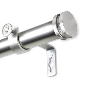 lot 2873 image: InStyleDesign Gabriella 1 inch Diameter Adjustable Curtain Rod