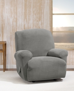 lot 2875 image: Sure Fit Stretch Morgan Recliner Furniture Cover
