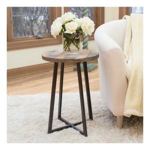lot 2891 image: Miller Rustic Wood Table Tan - Firstime