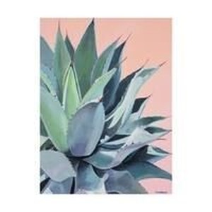 lot 2933 image: Carson Carrington Alana Clumec Glory Agave Canvas Art