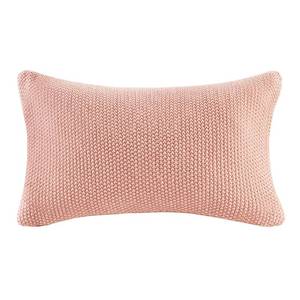 lot 2963 image: InkIvy Bree Chunky-Knit 12 x 20 Oblong Pillow Cover