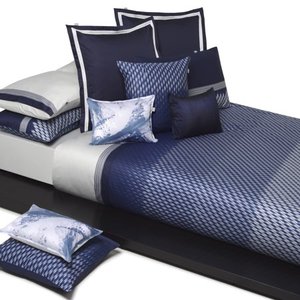 lot 2972 image: CGG Home Fashions Home Concept Vibes Duvet Cover and Sham Separates Blue Queen, Full - Queen, Ful