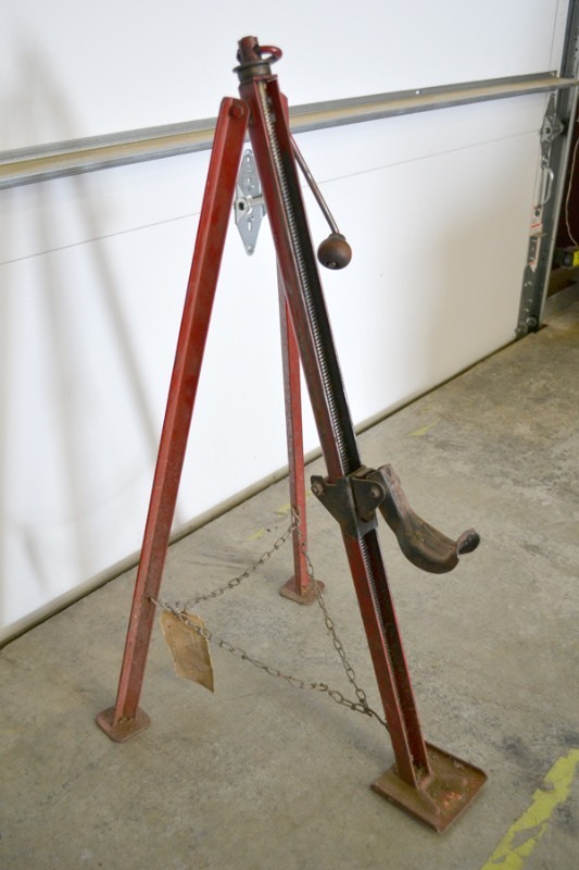 Vintage All State Tripod Bumper Jack Leftovers KC Online Auction 10