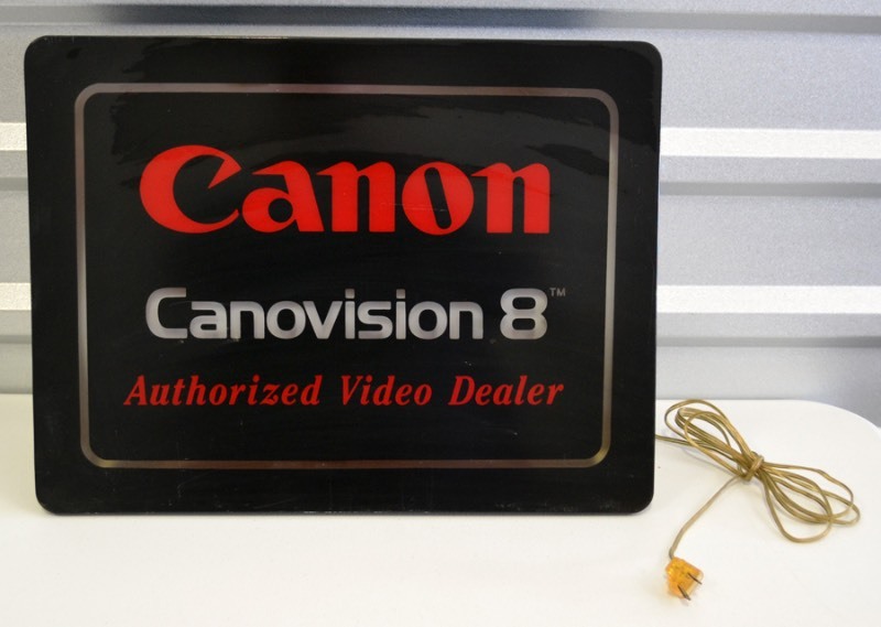 lot 2004 image: Canon Lighted Sign