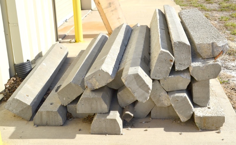 lot 2021 image: 33 Concrete Car Stops for Parking Lots