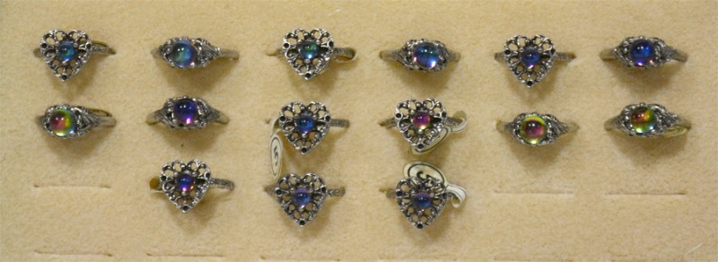 lot 2033 image: Crystal Fantasy Rings