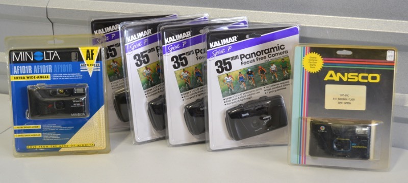 lot 2046 image: 6 Cameras - New in Box - Lot 2
