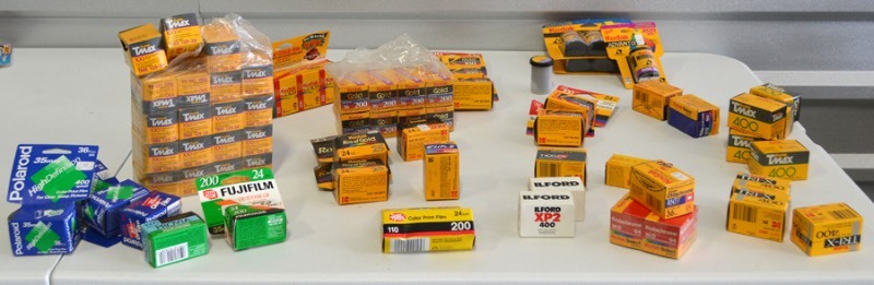 lot 2047 image: 71 rolls of film