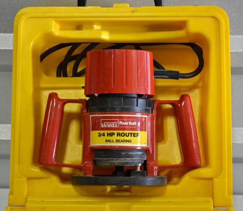 lot 2065 image: Montgomery Ward Router - Powr Kraft
