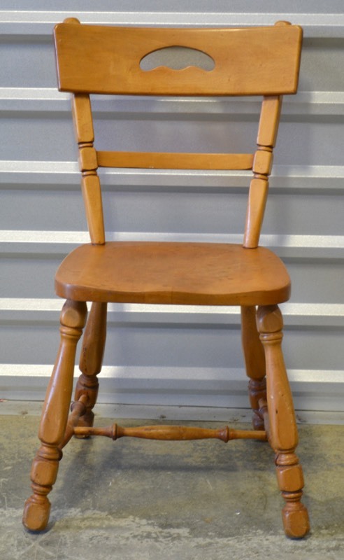 lot 2086 image: Wooden Chair c. 1950