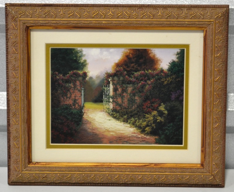 lot 5013 image: Framed Print - Open Gate