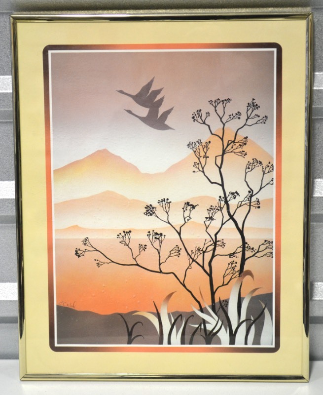 lot 5014 image: Framed print