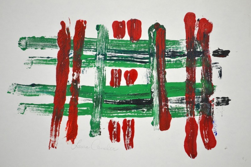 lot 5018 image: Abstract Acrylic painting