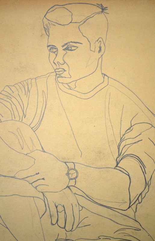 lot 5066 image: Pencil drawing