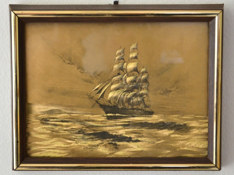 lot 5115 image: Gold Ship