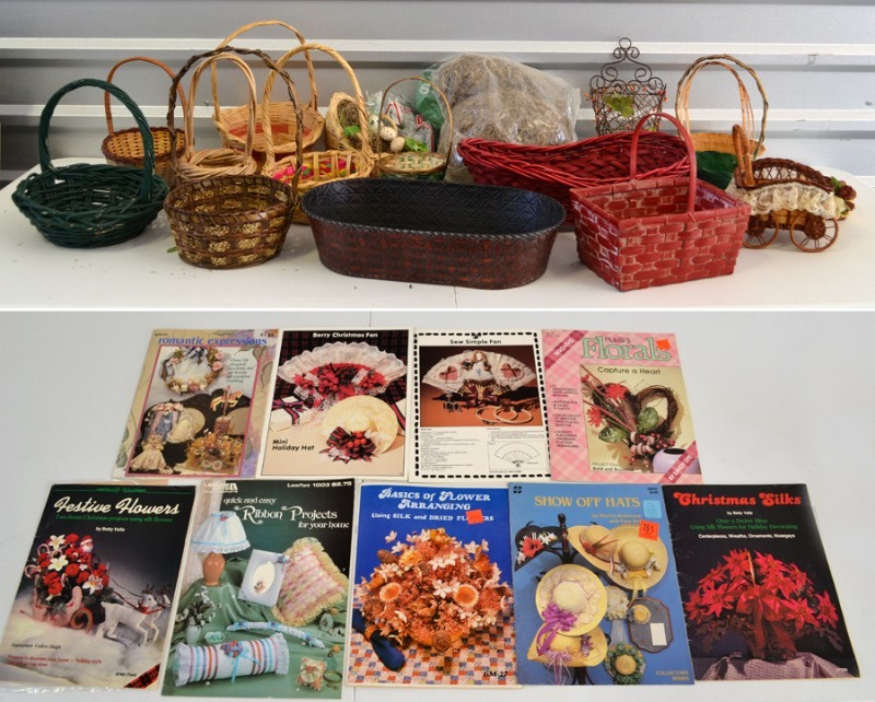 lot 6006 image: Baskets and Booklets