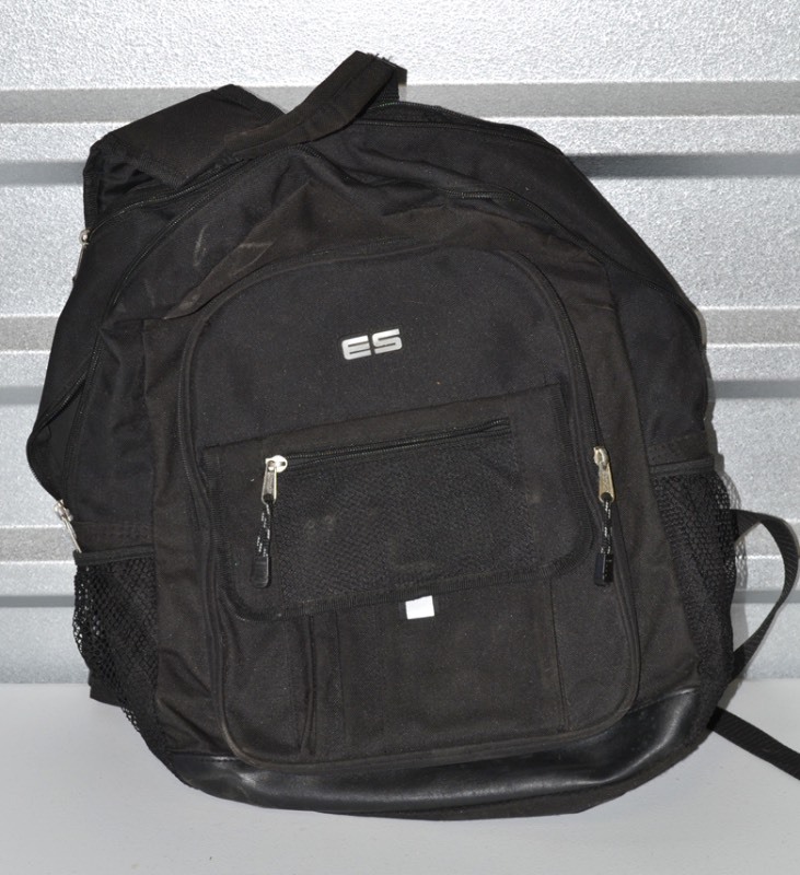 lot 6044 image: Black ES Backpack