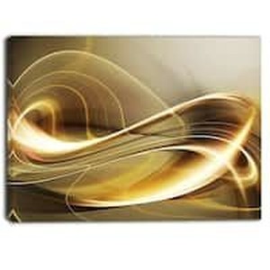 lot 22029 image: Designart - Elegant Modern Sofa - Abstract Digital Canvas Print