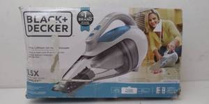 lot 22036 image: BLACKDECKER dusbuster Handheld Vacuum, Cordless, Flexi Blue (HHVI315JO42)