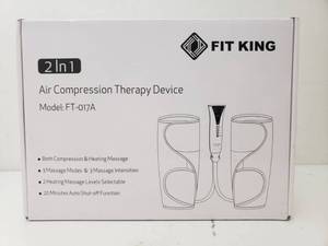 lot 22041 image: FIT KING Leg Massager for Circulation Calf Massager with Heat