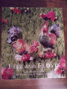 lot 8338 image: FRITZ & FLOYD Coq Du Village Rooster Shakers