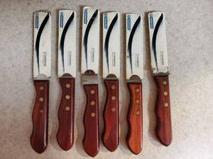 lot 8465 image: Tramontina Stainless Steel Knife 6 Piece