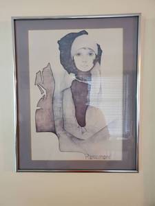 lot 8491 image: Rosamond Simone Print