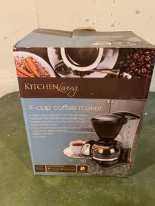 lot 9260 image: Kitchen Living 4-Cup Coffee Maker Location Basement